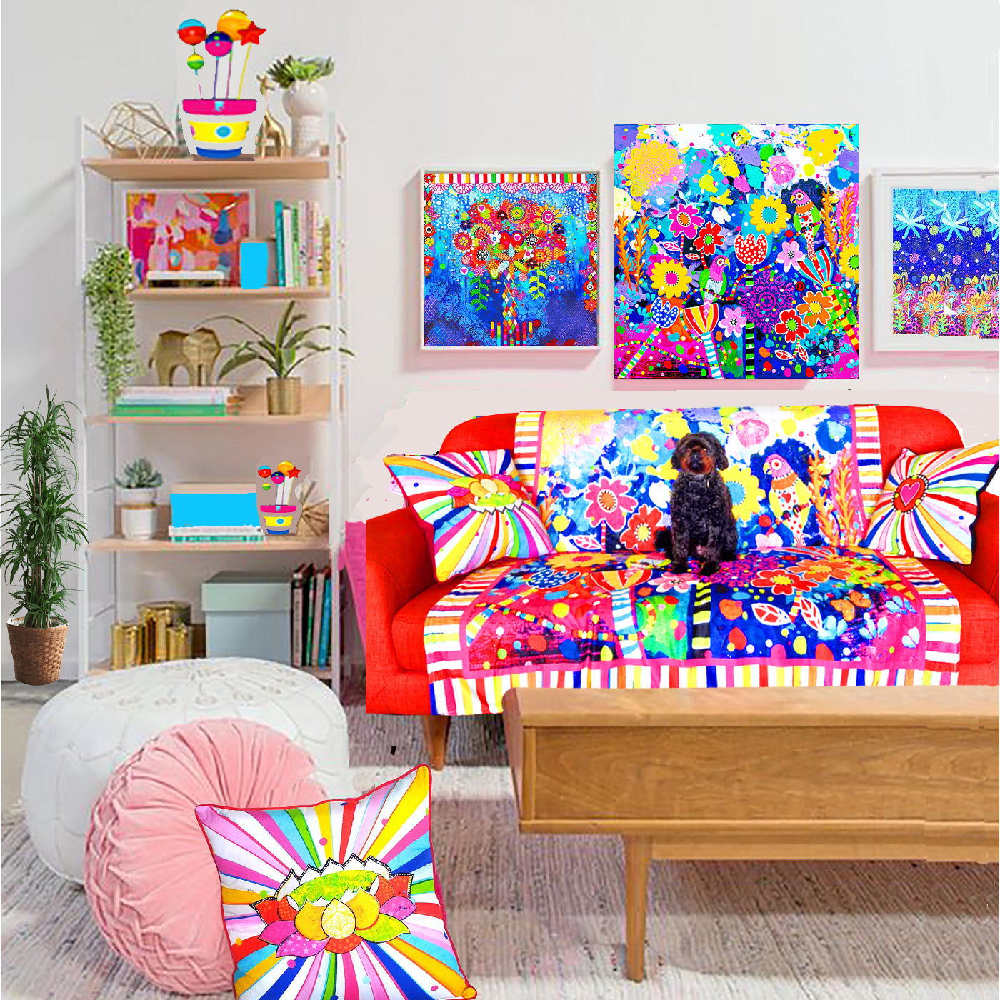 Throw Blanket - Cloaked in Colour