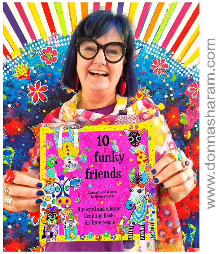 10 funky friends Book