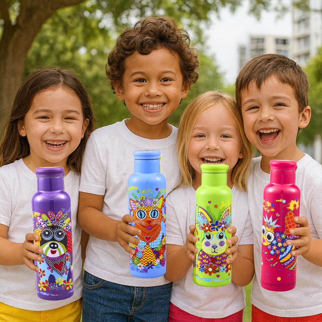 Kaleidoscope Bee Drink Bottle