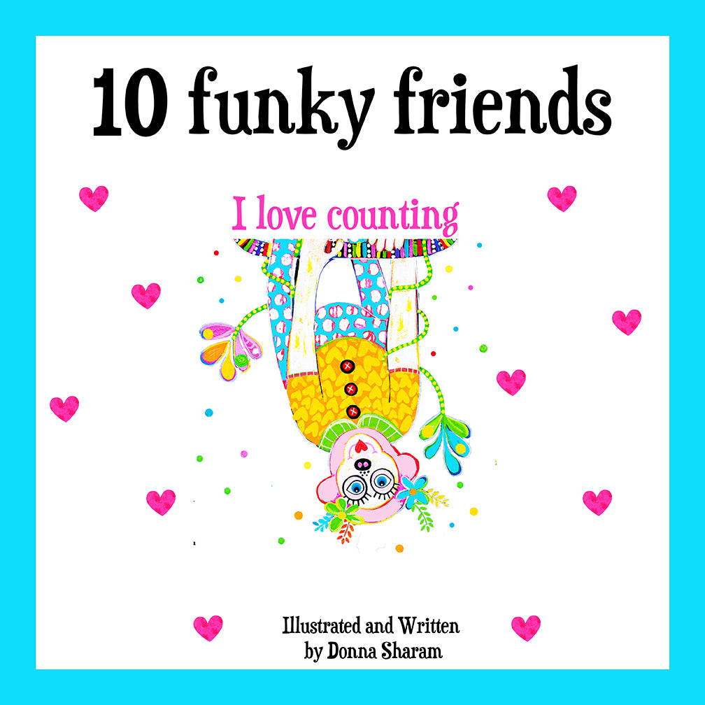 10 funky friends Book