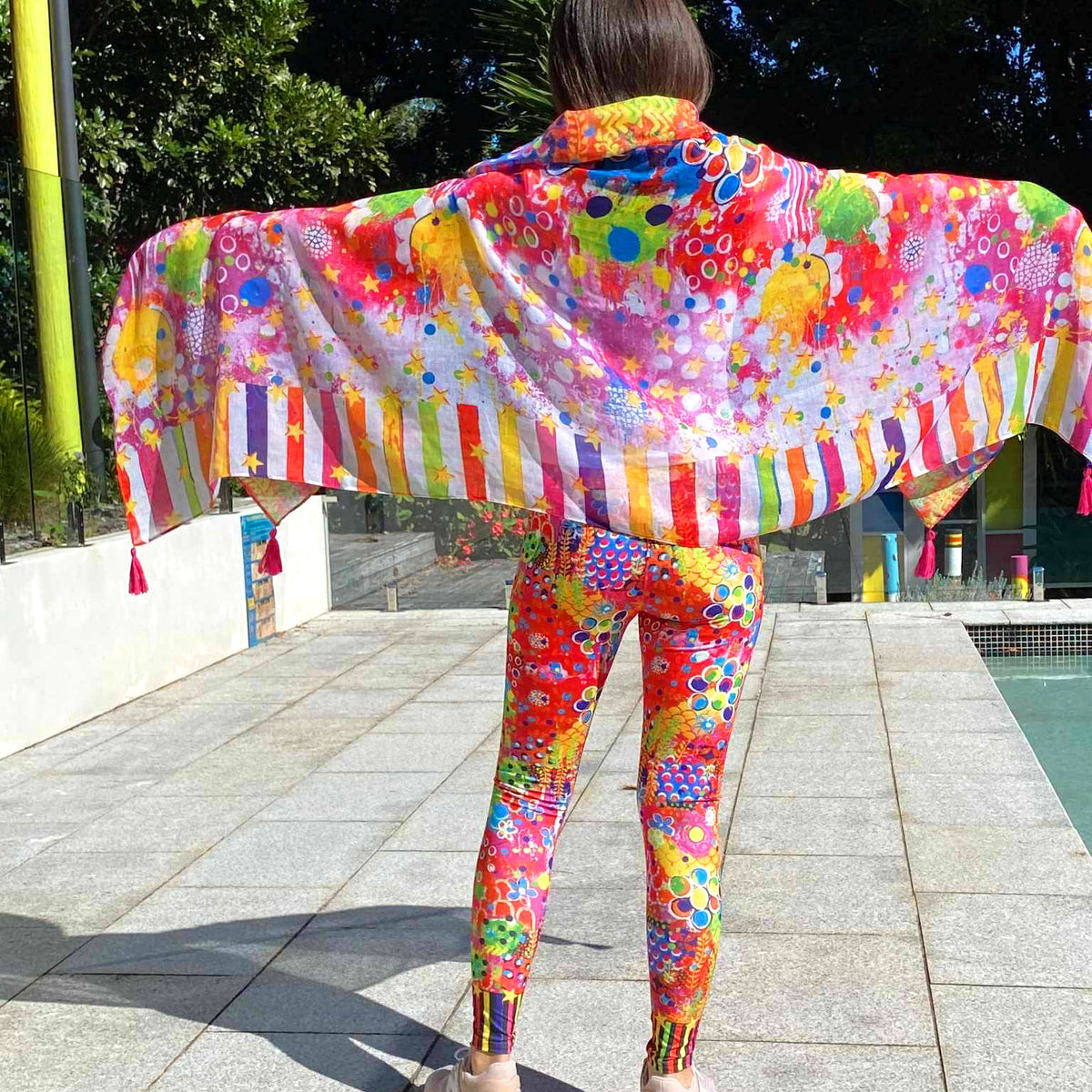 Pretty in Pink Scarf/Sarong