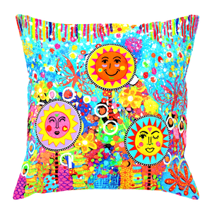 Sunny Faces Cushion