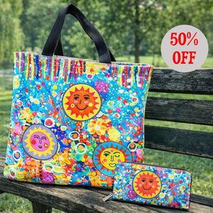 Sunflowers Wallet & Tote Bag