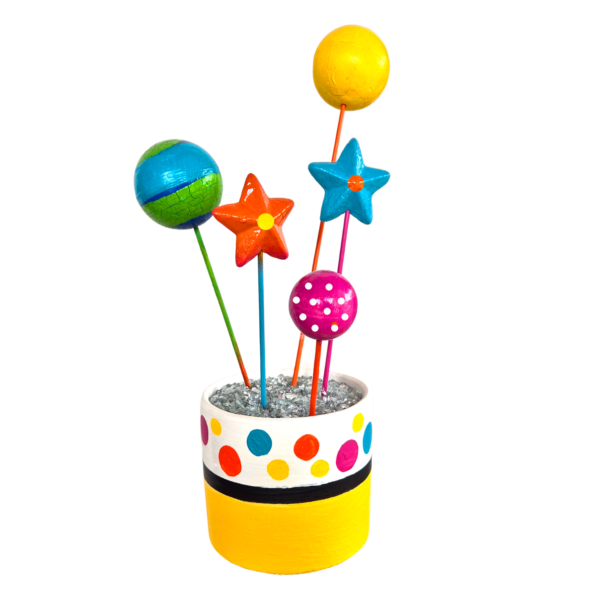 'Starry Pops 1' Vase