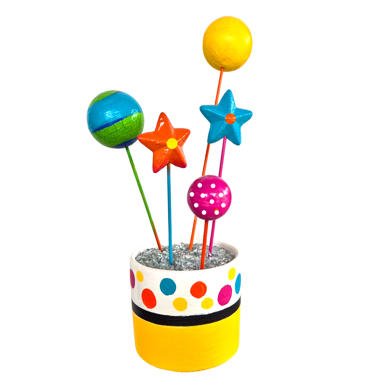 'Starry Pops 1' Vase