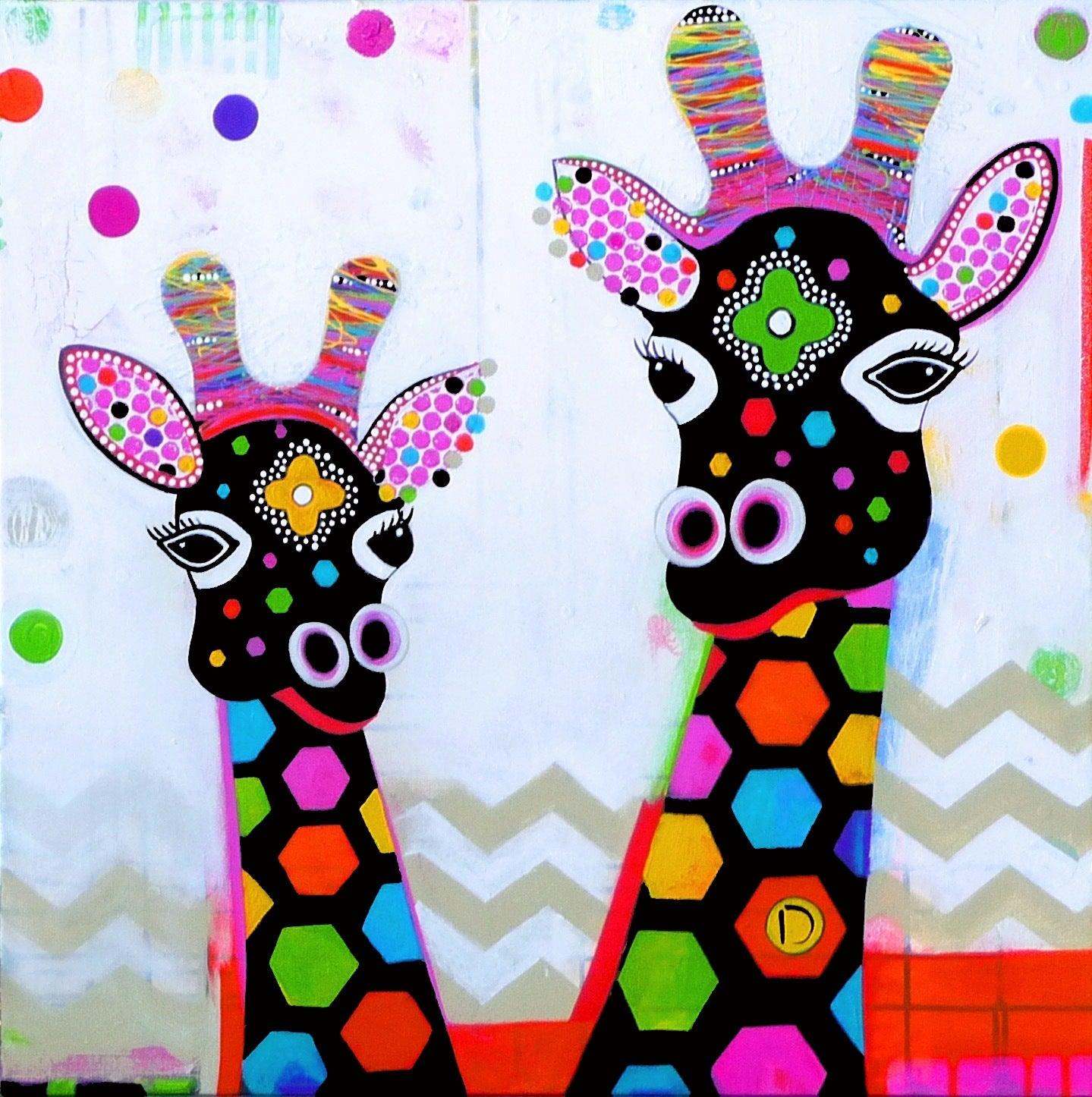 Printers Proof -'Zarafas Giraffe'