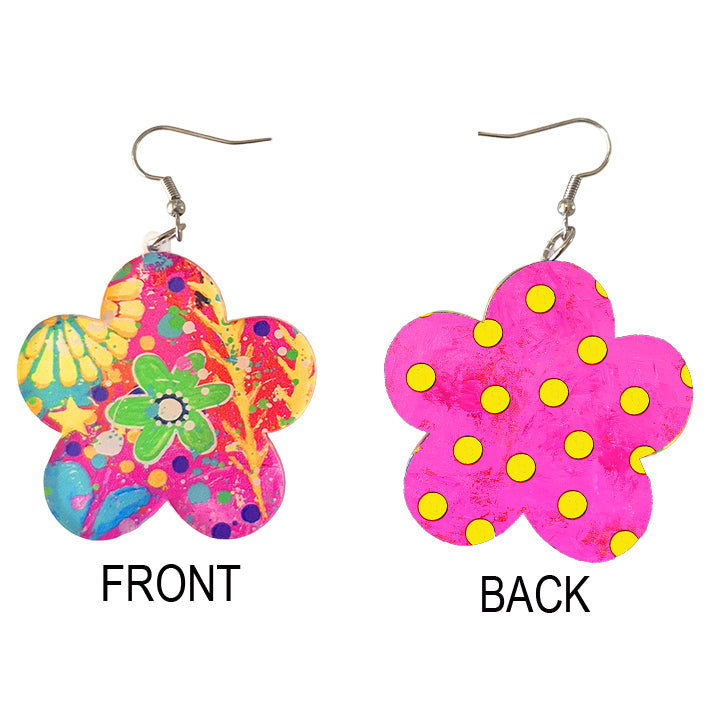 Buttercup Flower Earrings