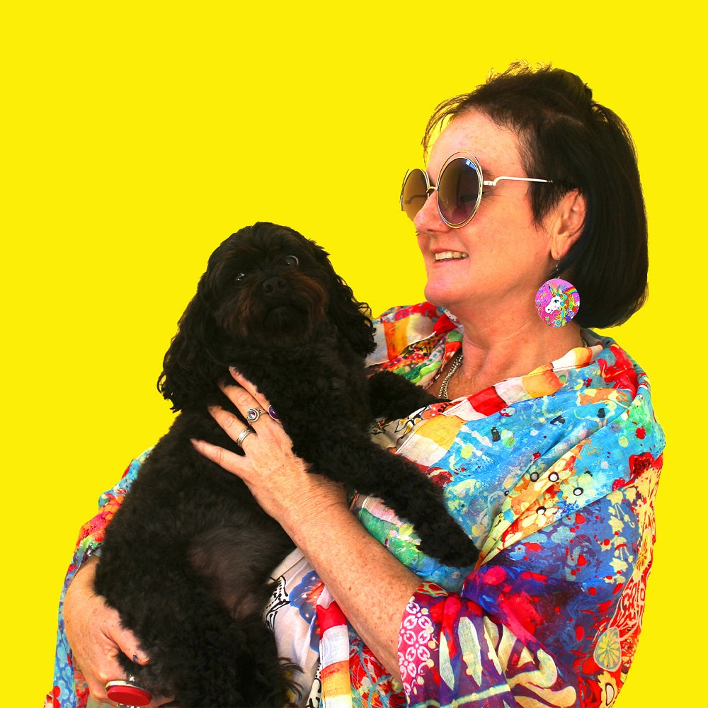 Rainbow Unicorn Earrings