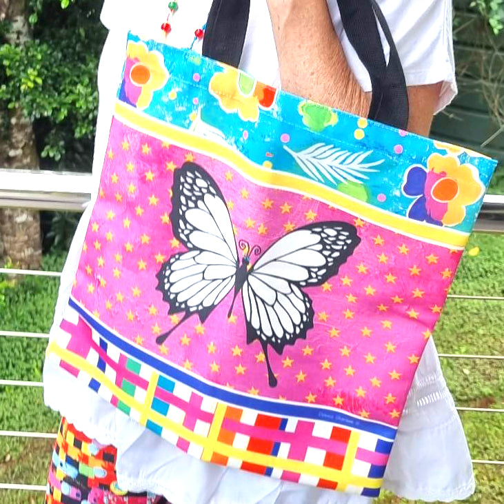 Orchard Butterfly Wallet & Tote Bag