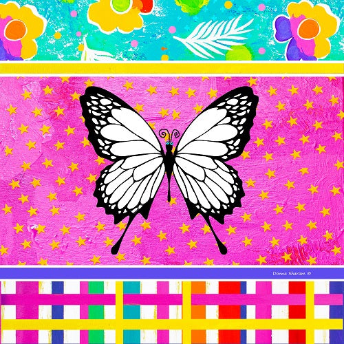 Orchard Butterfly Tote Bag