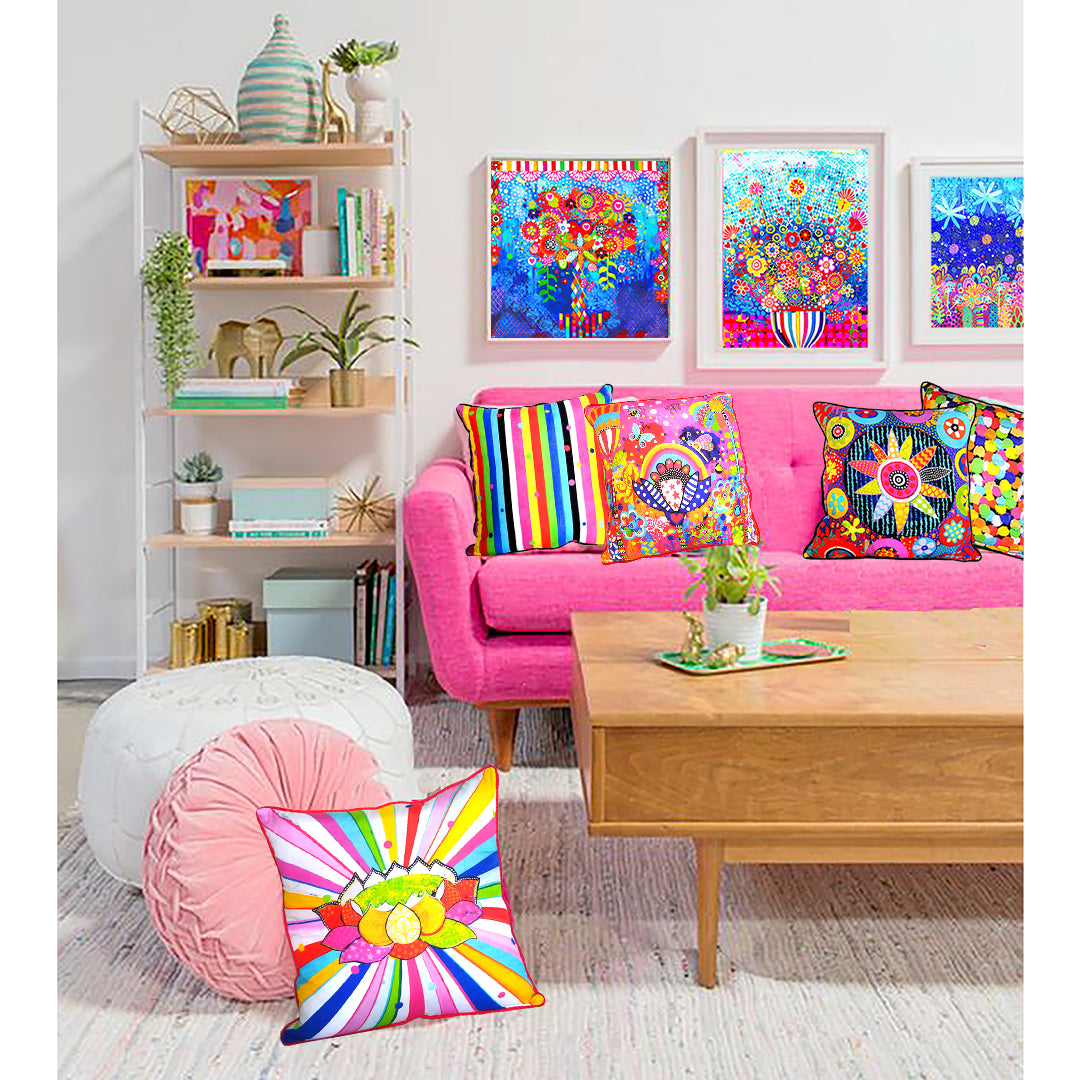 Painters Pallette Cushion