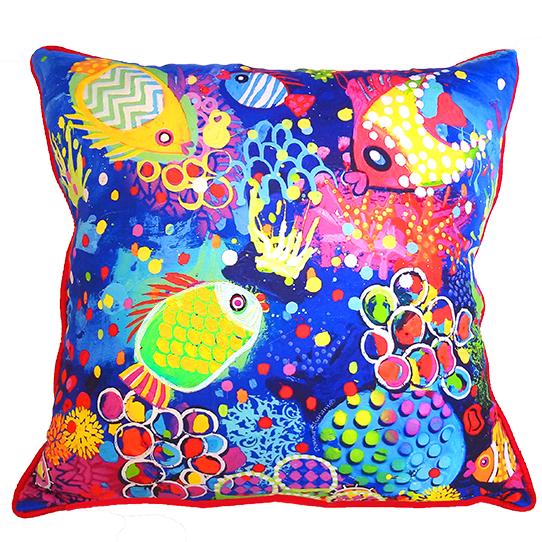 Fish Bowl Cushion