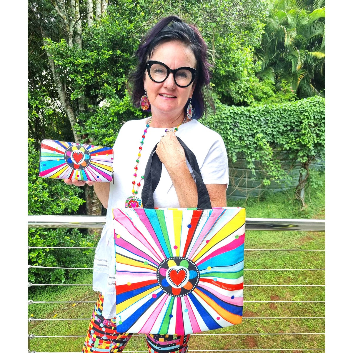 Rainbow Love Wallet & Tote Bag