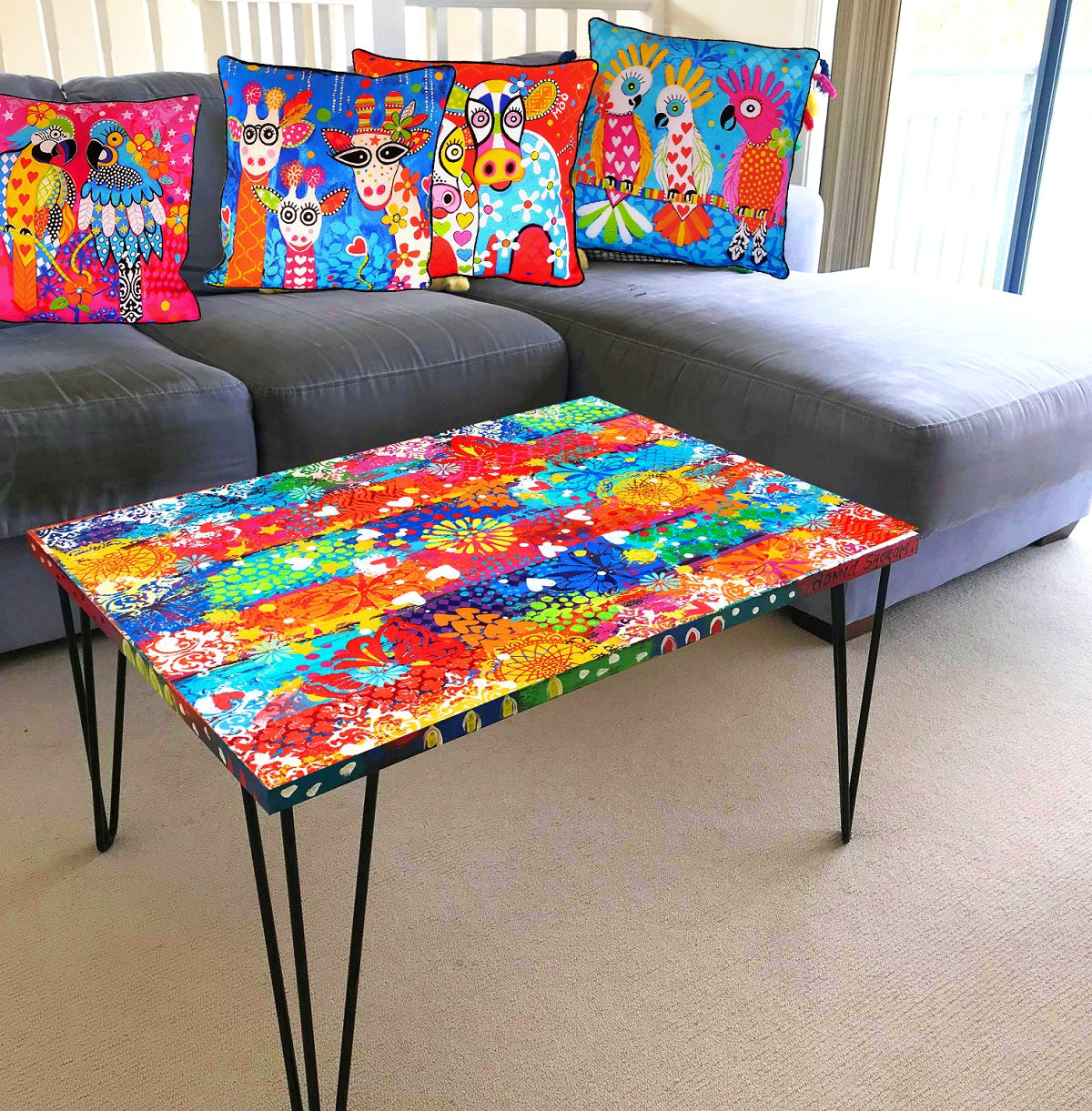 Commissioned Art Table