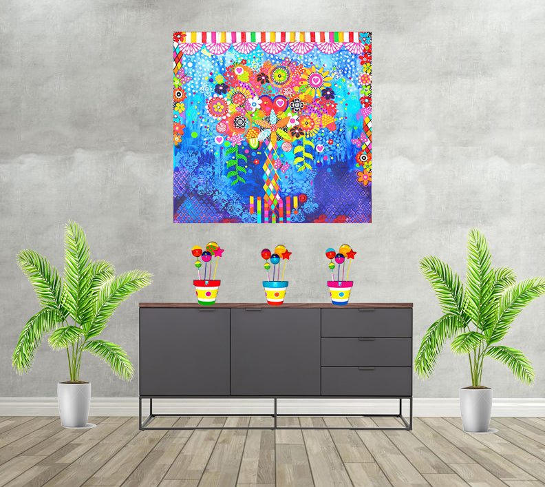 Original Painting - Carnival of Color