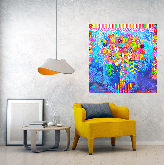 Original Painting - Carnival of Color
