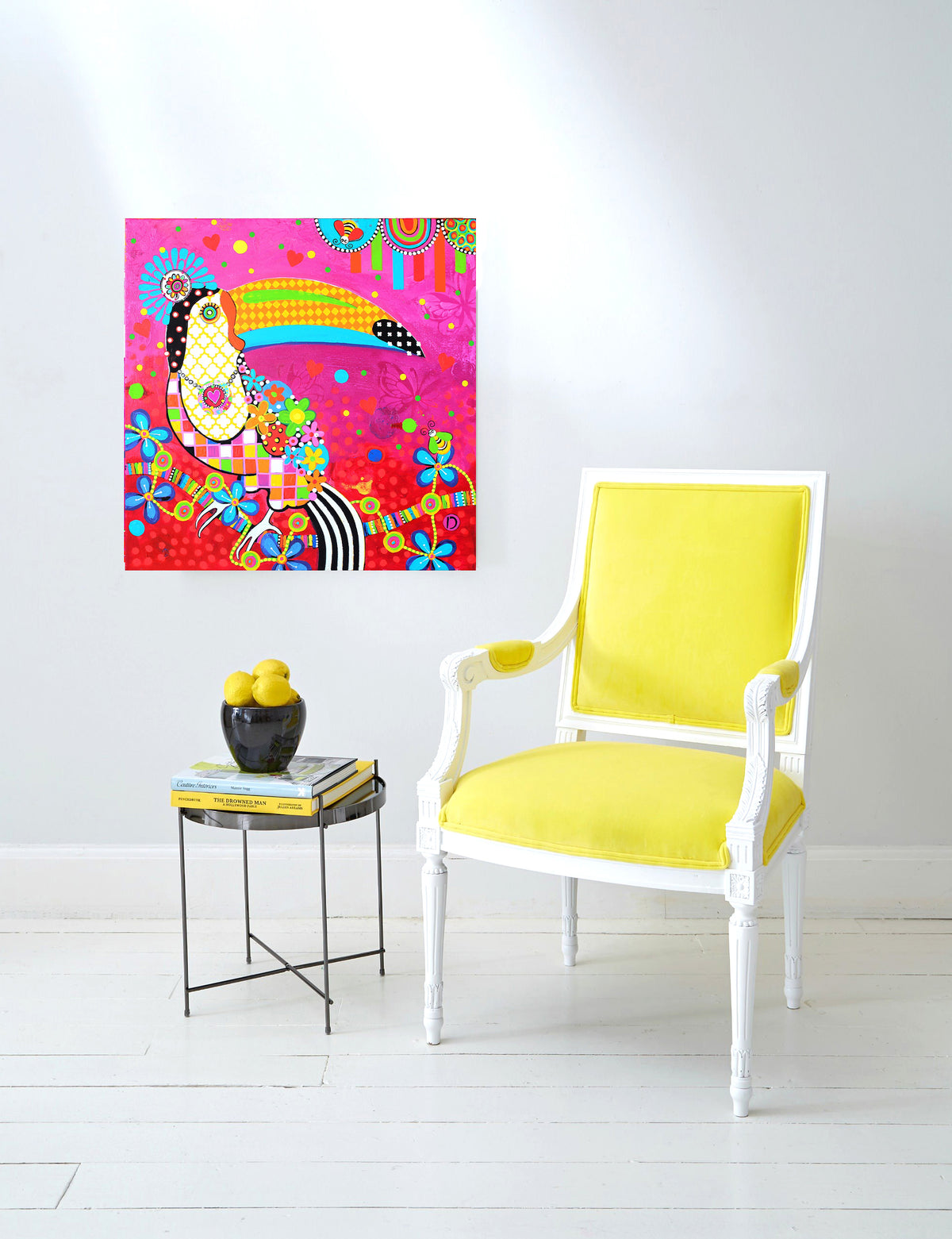 Original Painting -Cha Cha Cha - Toucan
