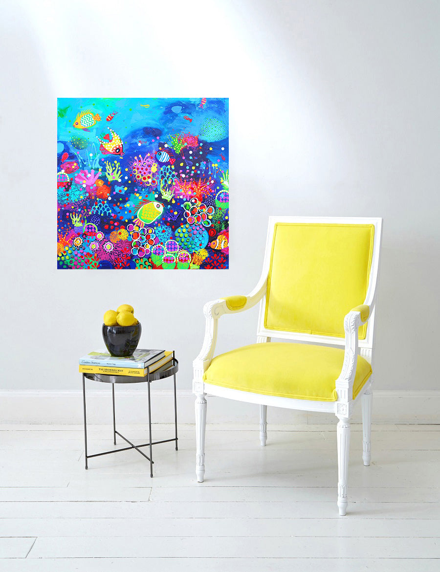 Canvas Wall Art - Fish Bowl