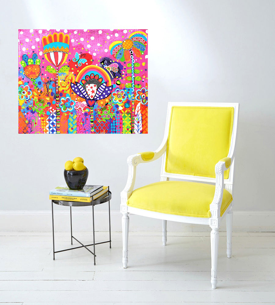 Original Painting - Florals on Parade