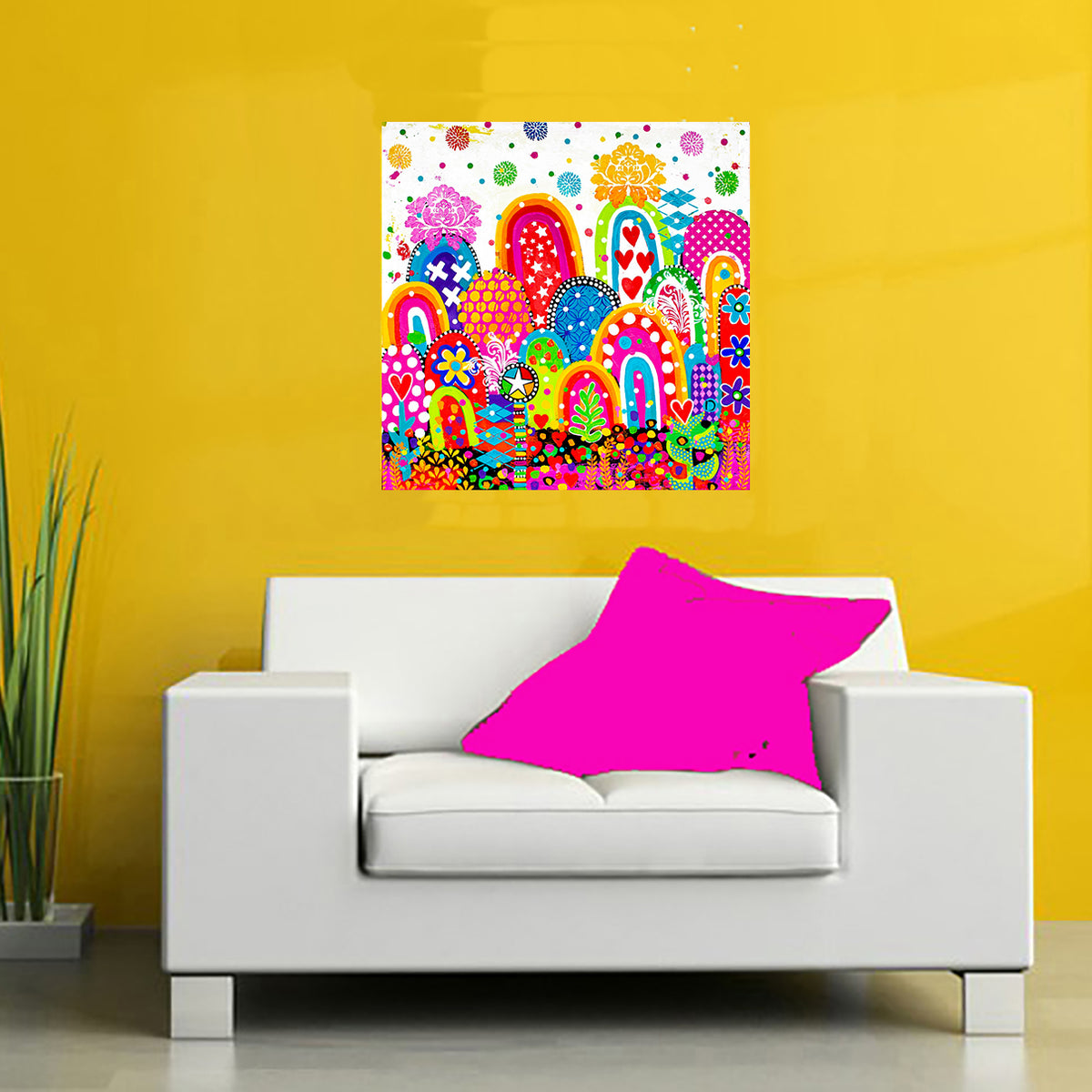 Original Painting - Pergola Paradise