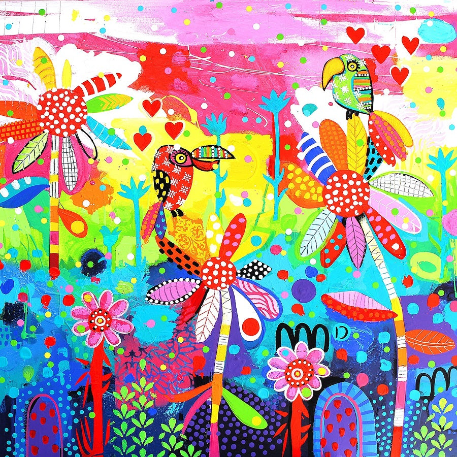 Canvas Wall Art - Sunflower Song