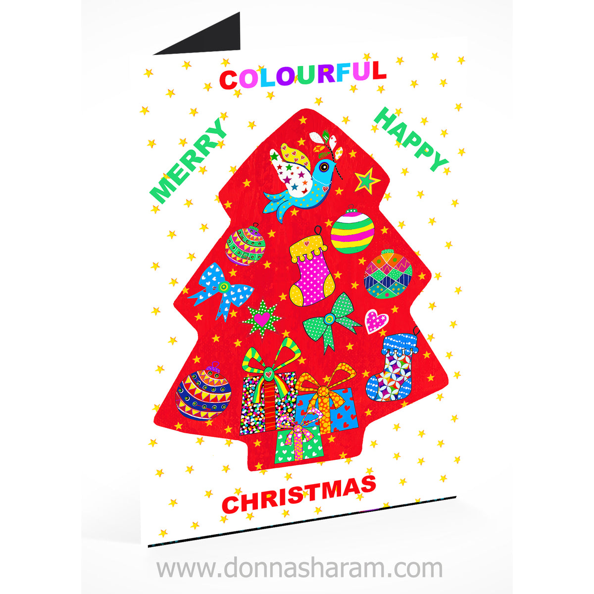 6 Happy Christmas Cards