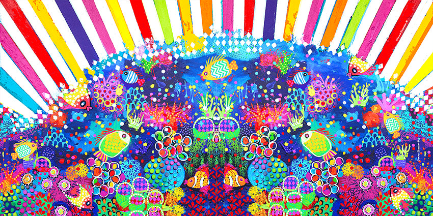 Fishbowl Scarf/Sarong