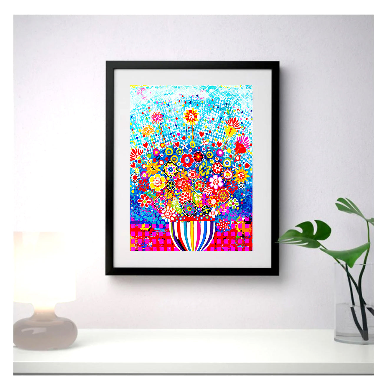 Wall Art Framed Print - Still Life with Ants