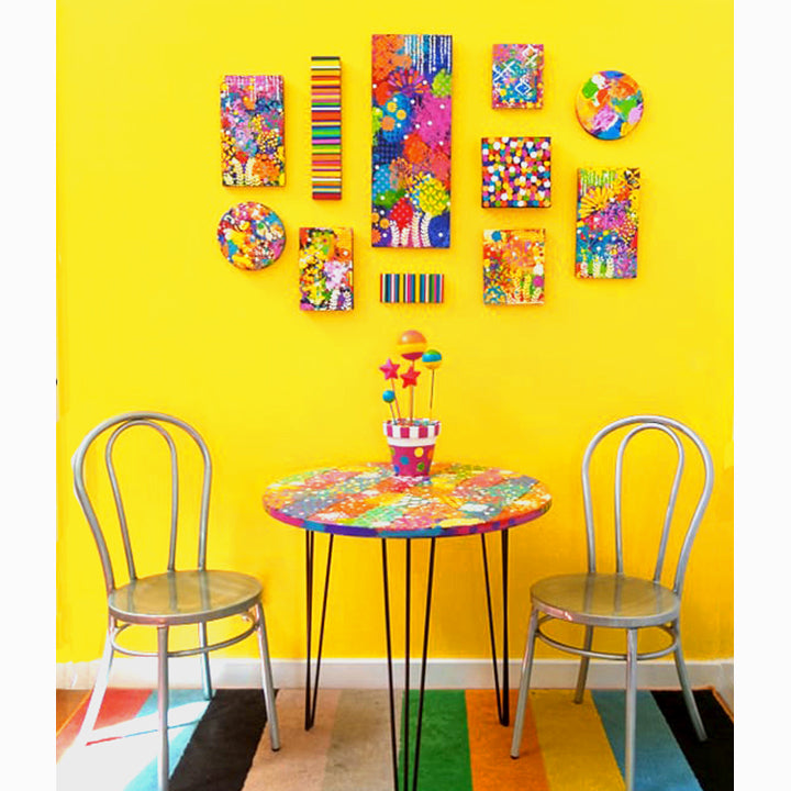 Casbah Art Table - Hand Painted