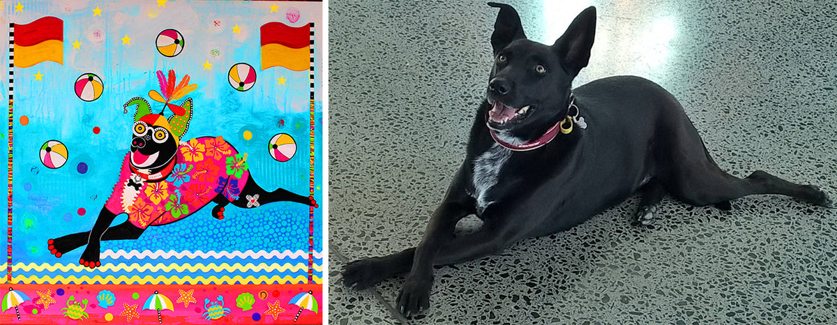 Swimming Between the Flags