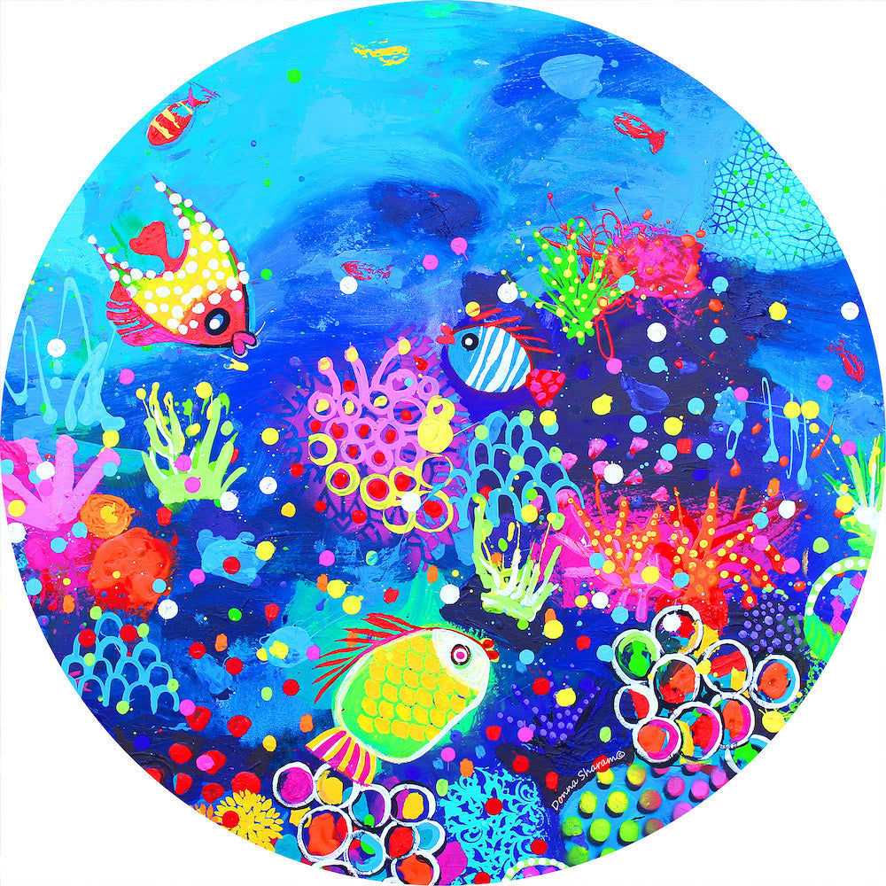 Fishbowl Jigsaw (Round)