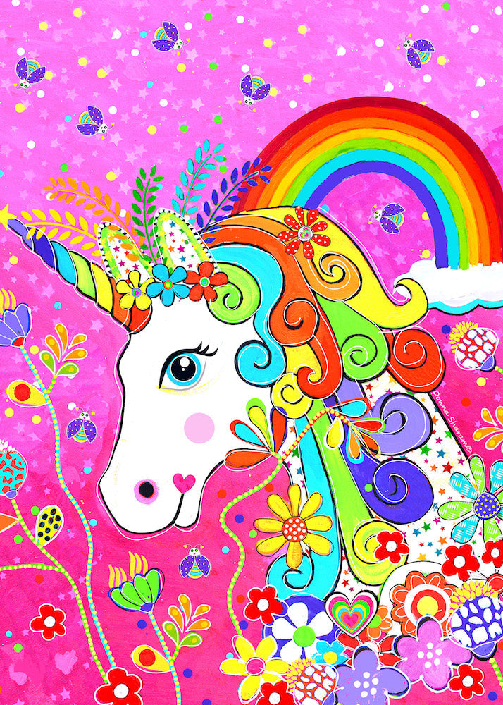 Rainbow Unicorn Jigsaw (Portrait)
