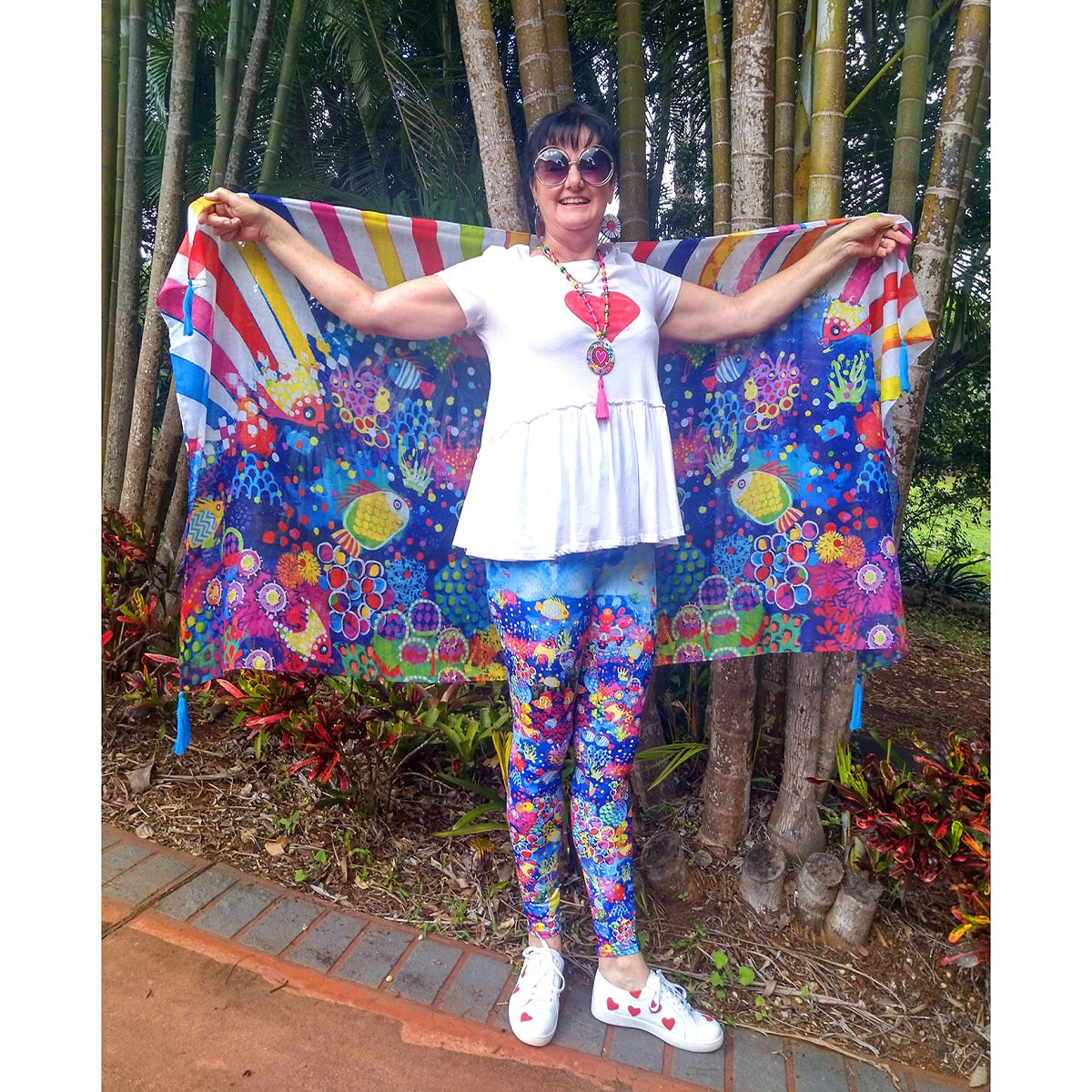 Fishbowl Scarf/Sarong