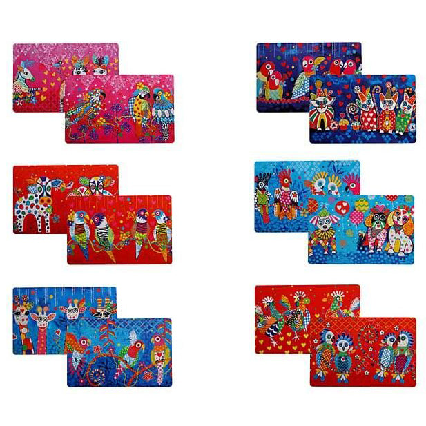 Reversible Placemats Set of 6